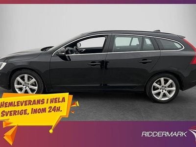 Svart Begagnad 2016 Volvo V60 Momentum Kombi | 164 900 kr (Marknadspris)