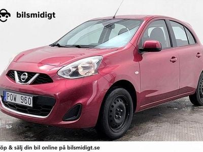 Röd Begagnad 2013 Nissan Micra Halvkombi | 81 900 kr (Lite dyr)