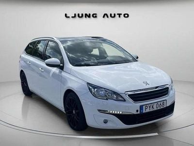 Begagnad Peugeot 308 SW Active 110 HK (80 kW) 2015 Vit Kombi