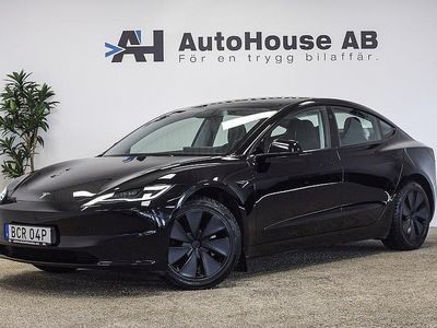 Begagnad Tesla Model 3 Long Range AWD 366 kW (498 HK) 2024 Svart Sedan