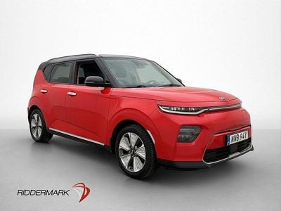 Begagnad Kia Soul EV 150 kW (204 HK) 2020 Röd SUV