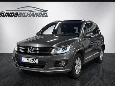 Mörkgrå Begagnad 2014 VW Tiguan R-line SUV | 149 900 kr (Marknadspris)