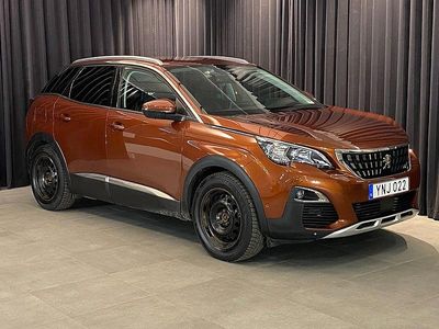 Begagnad Peugeot 3008 Allure 120 HK (88 kW) 2017 Brun cuprite SUV