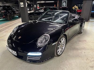 Begagnad Porsche 911 Carrera 4S Cabriolet 385 HK (283 kW) 2009 Svart Cab