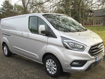 Silver metallic Begagnad 2021 Ford Transit Custom Van | 275 000 kr (Lite dyr)