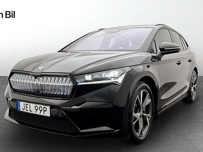 Svart Begagnad 2023 Skoda Enyaq iV SportLine SUV | 459 900 kr (Marknadspris)