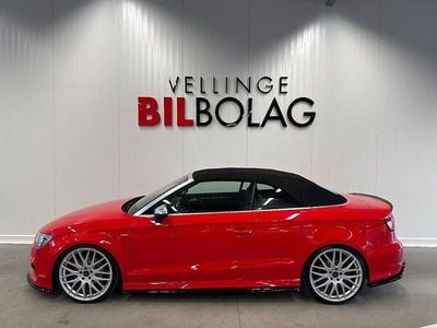 Begagnad Audi A3 Cabriolet S-Line 150 HK (110 kW) 2014 Röd Cab