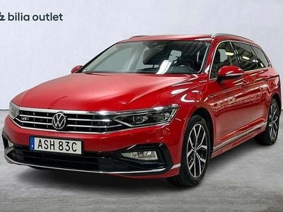 Röd Begagnad 2021 VW Passat Elegance Kombi | 249 900 kr (Marknadspris)
