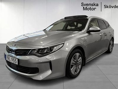Grå Begagnad 2018 Kia Optima Hybrid Plus Sedan | 189 200 kr