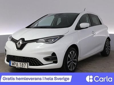 Begagnad Renault Zoe Intens 100 kW (136 HK) 2019 Grå Halvkombi
