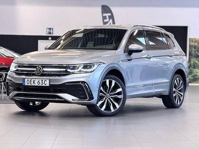 Silver Begagnad 2021 VW Tiguan Allspace R-line SUV | 344 900 kr (Marknadspris)