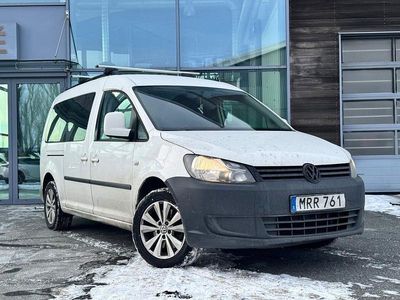 Begagnad VW Caddy Maxi 102 HK (75 kW) 2012 Vit Minibuss
