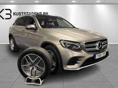 Begagnad Mercedes GLC220 AMG line 170 HK (125 kW) 2018 Silver SUV