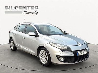 Silver Begagnad 2013 Renault Mégane GrandTour Kombi | 64 500 kr (Marknadspris)