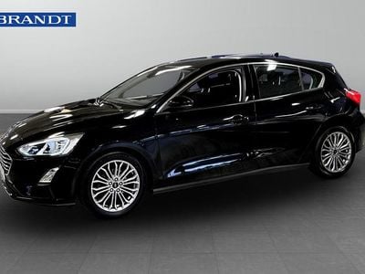 Begagnad Ford Focus Titanium 126 HK (92 kW) 2019 Svart Halvkombi