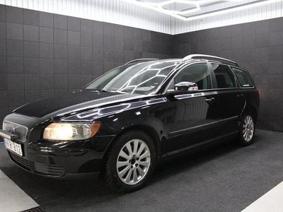 Svart Begagnad 2007 Volvo V50 Kinetic Kombi | 29 000 kr (Marknadspris)