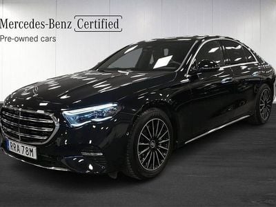 Begagnad Mercedes E220 Exclusive 197 HK (144 kW) 2024 Svart Sedan