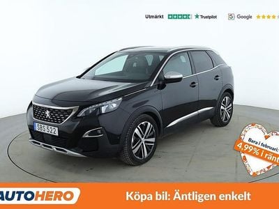 Begagnad Peugeot 3008 GT 180 HK (132 kW) 2018 Svart SUV