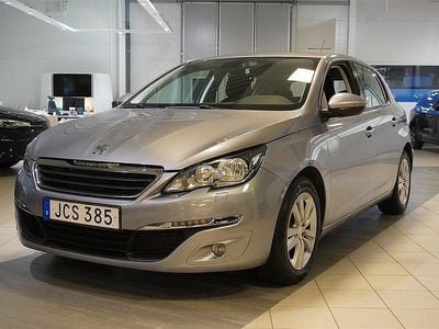 Begagnad Peugeot 308 Active 131 HK (96 kW) 2015 Grå Halvkombi