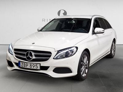 Begagnad Mercedes C180 Avantgarde 156 HK (114 kW) 2017 Vit Kombi