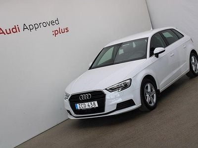Begagnad Audi A3 Sportback Proline 150 HK (110 kW) 2017 Vit Halvkombi