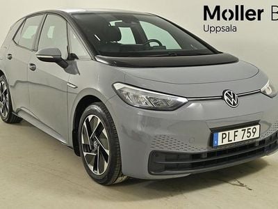 Moonstone grey/black Begagnad 2021 VW ID.3 Pro Performance Halvkombi | 209 900 kr (Bra pris)