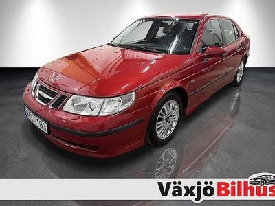 Röd Begagnad 2004 Saab 9-5 Sedan | 39 900 kr (Lite dyr)