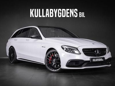Vit Begagnad 2016 Mercedes C63S AMG AMG Kombi | 439 000 kr (Marknadspris)