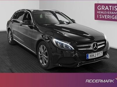 begagnad Mercedes C200 C200 BenzT Avantgarde Värm Sensorer Drag 2018, Kombi