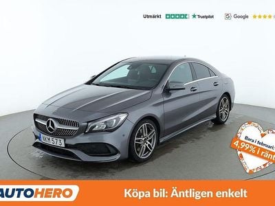 Mörkgrå Begagnad 2017 Mercedes CLA250 AMG line Sedan | 209 000 kr (Bra pris)