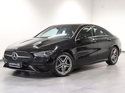 Begagnad Mercedes CLA200 AMG 164 HK (120 kW) 2024 Svart (svart metallic) Sportkupé