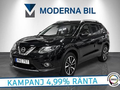 Svart Begagnad 2016 Nissan X-Trail 360º SUV | 189 900 kr (Lite dyr)