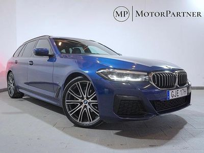 Blå Begagnad 2020 BMW 520 M Sport Kombi | 339 900 kr (Lite dyr)