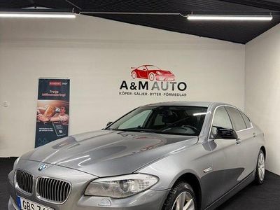 Grå Begagnad 2012 BMW 520 Sedan | 89 700 kr (Marknadspris)