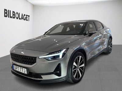 Begagnad Polestar 2 Long Range Dual motor 219 kW (299 HK) 2021 Grå Halvkombi