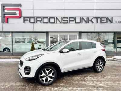 Begagnad Kia Sportage GT-Line 185 HK (136 kW) 2015 Vit SUV