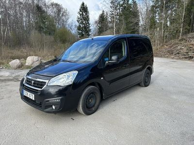 begagnad Peugeot Partner Van Utökad Last 1.6 BlueHDi Nybesiktigad
