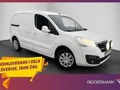 Vit Begagnad 2015 Peugeot Partner Minibuss | 79 800 kr (Marknadspris)