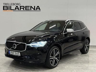 Svart Begagnad 2018 Volvo XC60 R-Design SUV | 299 900 kr (Marknadspris)