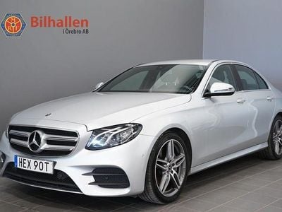 Begagnad Mercedes E200 AMG line 160 HK (117 kW) 2019 Silver Sedan