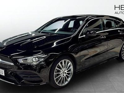 Svart Begagnad 2023 Mercedes CLA250 Shooting Brake AMG Kombi | 359 900 kr