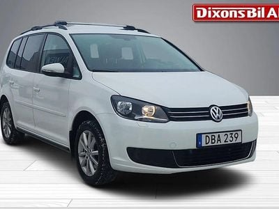 Begagnad VW Touran 150 HK (110 kW) 2013 Vit Minibuss