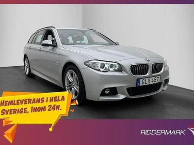 Silver Begagnad 2017 BMW 520 M Sport Kombi | 264 900 kr (Superpris)