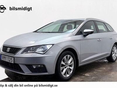 Begagnad Seat Leon ST Style 110 HK (80 kW) 2017 Silver Kombi
