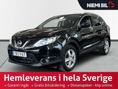 Svart Begagnad 2016 Nissan Qashqai S SUV | 139 900 kr (Marknadspris)