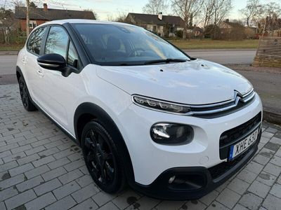 begagnad Citroën C3 1.2 VTi Nyservad Nyskattad P-sensorer Farthålla