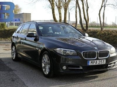 Grå Begagnad 2014 BMW 520 Kombi | 149 900 kr (Dyr)