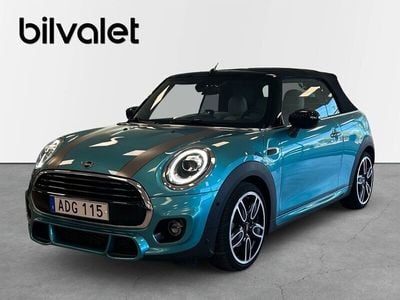 Ljusblå Begagnad 2020 Mini John Cooper Works Cabriolet Cab | 299 900 kr