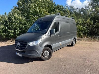 Begagnad Mercedes Sprinter 143 HK (105 kW) 2019 Svart (vit) Van