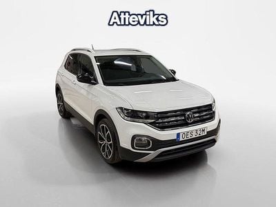 Vit Begagnad 2019 VW T-Cross SUV | 189 900 kr (Marknadspris)
